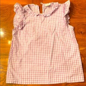 Girls cap sleeve top